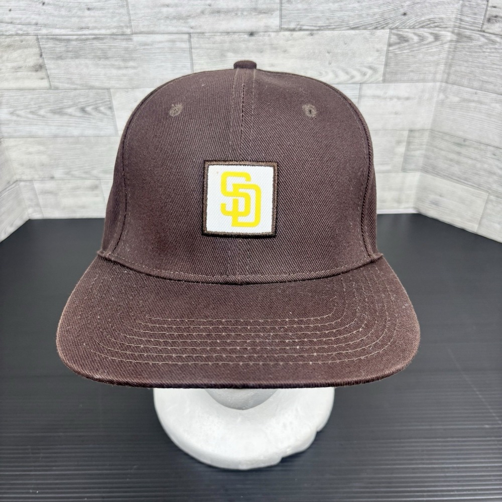 San Diego Padres MLB Fan Favorite‎ Team Hat Adjustable Fit Gold/Brown
